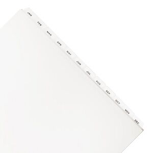 Cloth & Paper Matte Monthly Dividers